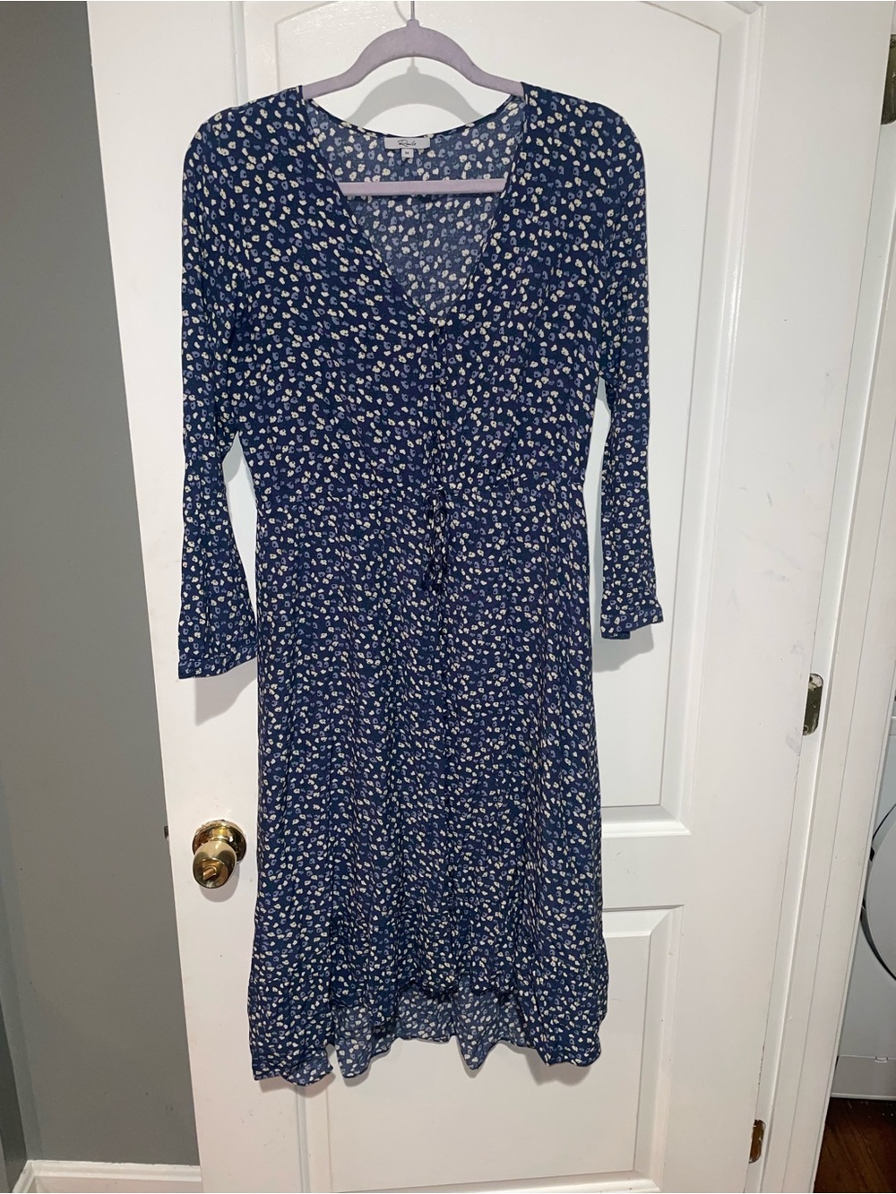 New! Rails Jade Ditzy Blue Floral Midi Dress 🩵 Medium - Picture 9 of 15